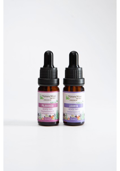 Lavanta Uçucu Yağı 10 ml Palmarosa Uçucu Yağı 10 ml %100 Saf