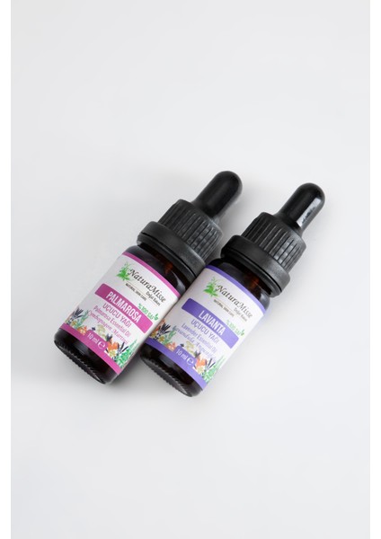 Lavanta Uçucu Yağı 10 ml Palmarosa Uçucu Yağı 10 ml %100 Saf