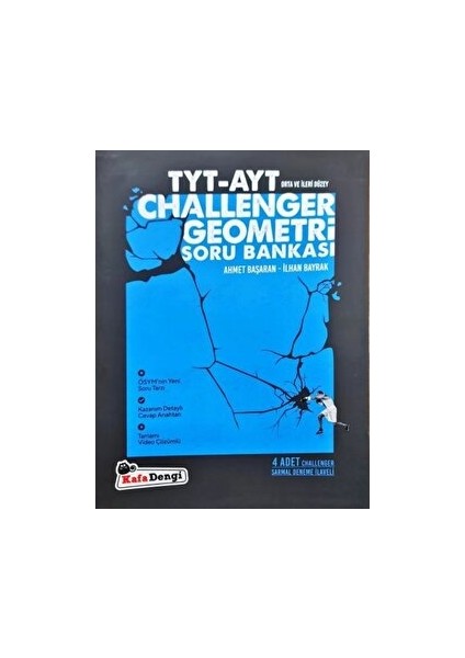TYT Challenger Geometri Soru Bankası (Tümü Video Çözümlü)