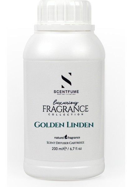 Golden Linden Geniş Alan Kokulandırma Makinesi Parfümü, Ofis, Otel, Mağaza Kokusu- 200 ML