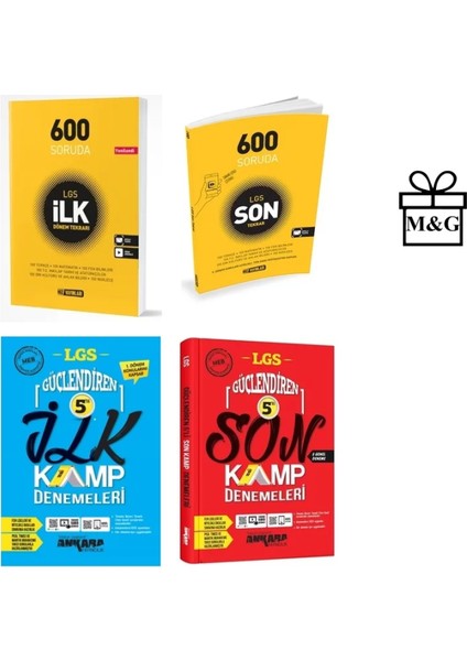 LGS 8.sınıf Ilk ve Son 600 Soruda Ilk Dönem Tekrarı ve Deneme