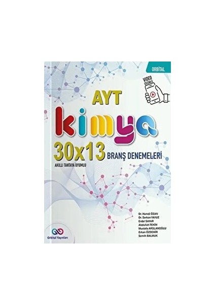 AYT Kimya 30 x 13 Branş Denemeleri