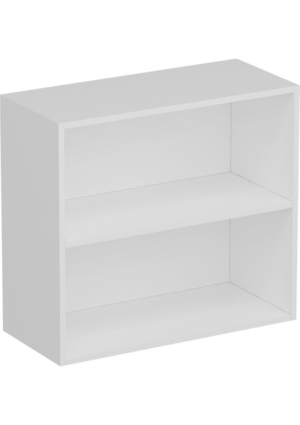 Mutfak Modül Üst 2DK1R 80CM Dolap Byz Mebran C Antrasit