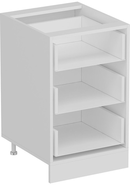 Mutfak Modül Alt 3ç Nray 50CM Dolap Byz Mebran C Byz