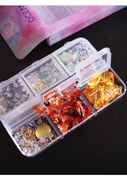 Tırnak Süsleme ve Makyaj Taşı, Kolay Uygulanabilir, Nail Art Tırnak Süsleme ve Makyaj Taş Set