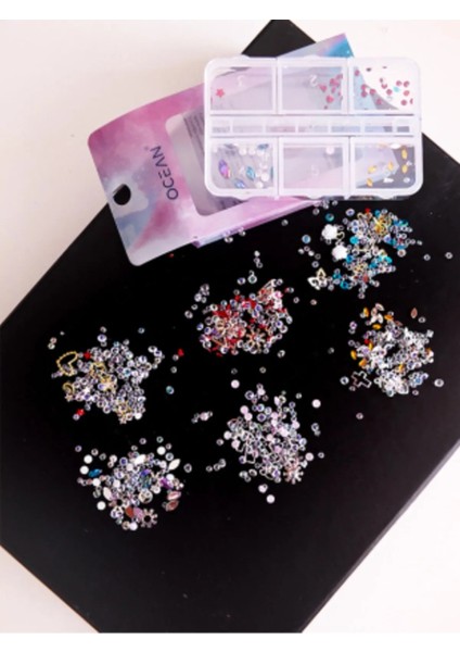 Tırnak Süsleme ve Makyaj Taşı, Kolay Uygulanabilir, Nail Art Tırnak Süsleme ve Makyaj Taş Set fiyatları