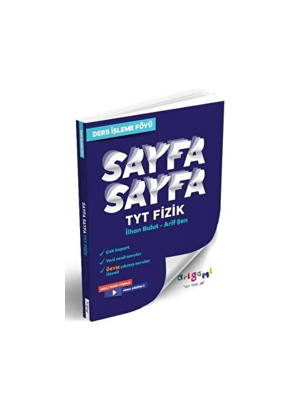 TYT Fizik Sayfa Sayfa Ders Işleme Föyü Tammat Yayıncılık