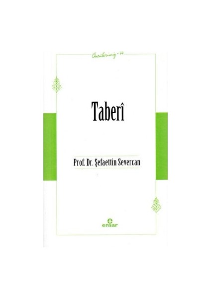 Taberi (Öncülerimiz-44)