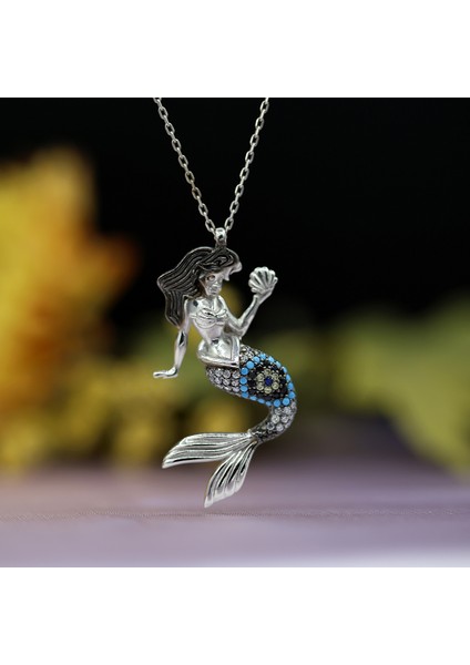 Deniz Kızı Gümüş Kolye fiyatları