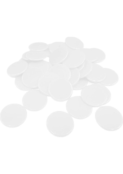 100PCS Cips Coins Casino Tedarik Komik Aile Oyunları Accs Parçalar BEYAZ100 fiyatları
