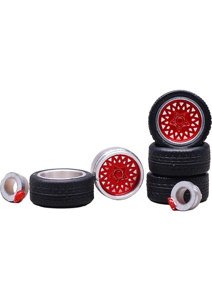 4pcs 1:64 Alaşım Tekerlekleri Jant Hub Araba Aksesuar Oyuncakları Için Fren(Yurt Dışından)