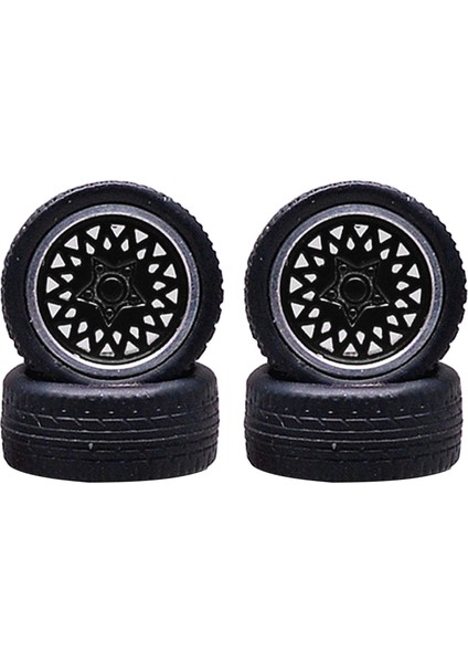 4pcs 1:64 Alaşım Tekerlekleri Rms Hub Araba Aksesuar Için Fren