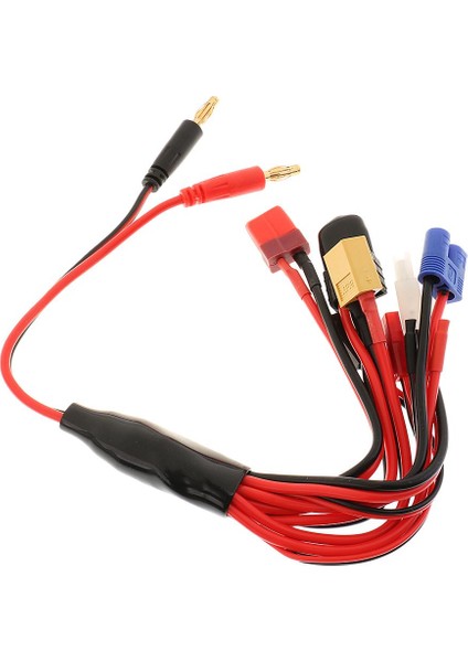 Evrensel 8 Arada 1 Şarj Cihazı Adaptörü .0mm Fiş Kablosu XT60 Ec3 Jst
