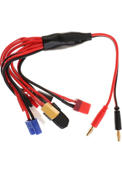 Evrensel 8 Arada 1 Şarj Cihazı Adaptörü .0mm Fiş Kablosu XT60 Ec3 Jst