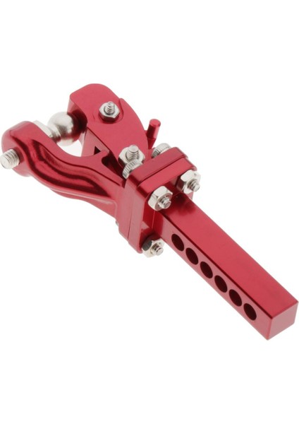 1:10 Eksenel SCX10 Yükseltme Parçaları Için Alüminyum Kırmızı Rc Araba Damla Hitch Alıcı modelleri