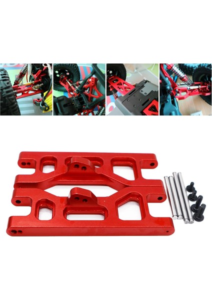 Rc Araba Için Ön Alt Kol 1/10 Ecx 2WD Serisi Parçalar 1/10 Ax 2WD Kırmızı indirimleri