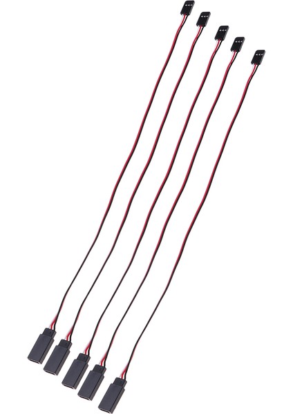 Rc Konektör Kablosu Için 5pcs 3pin 30CM Servo Motor Uzatma Teli