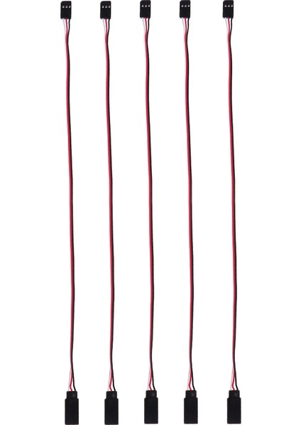 Rc Konektör Kablosu Için 5pcs 3pin 30CM Servo Motor Uzatma Teli fiyatları