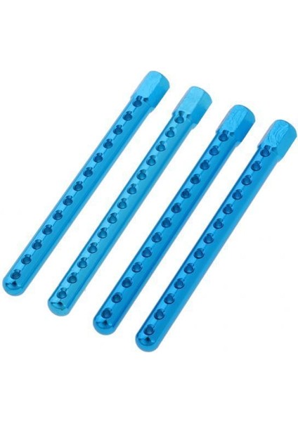 2x 4pcs Alüminyum 122037 Gövde Post Montajlar 1/10 Hsp Rc Model Araba Için Yükseltme Parçası