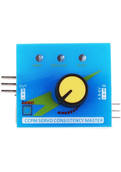2x Motor Servo Test Cihazı Metre Rc Helikopter Motoru Esc Hız Kontrol Test Cihazı