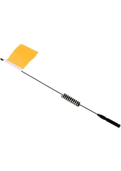 1:10 Ölçekli Rc Kamyonları Için 2x 29CM Metal Anten Dekorasyonu