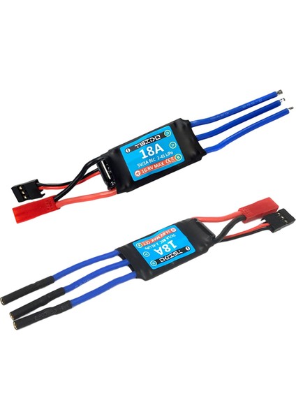 18A Rc Fırçasız Motor Elektrik Hız Kontrolörü