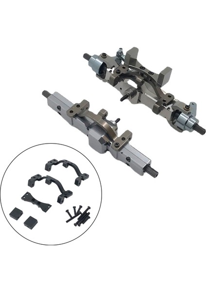 Wpl C14 C24 Kamyon Yedek Siyah Için 2x Rot Çubuk Taban Montaj Servo Braketi fırsatları