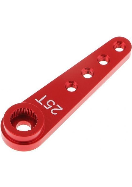 9x 37MM 25T Direksiyon Servo Kolları Rc Car Hpı Wltoys Kırmızı