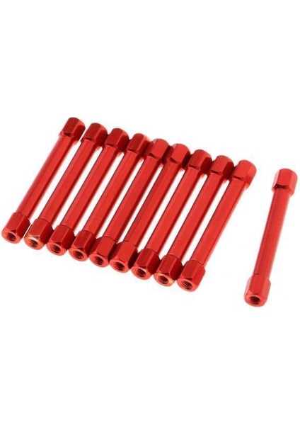 Rc Uçak Fpv Quadcopter 45MM Için 2x 10PC Hex Alüminyum Standoff Aracı Sütunu