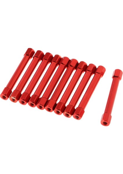 Rc Uçak Fpv Quadcopter 45MM Için 2x 10PC Hex Alüminyum Standoff Aracı Sütunu