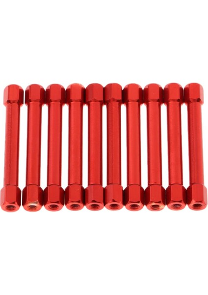 Rc Uçak Fpv Quadcopter 45MM Için 2x 10PC Hex Alüminyum Standoff Aracı Sütunu