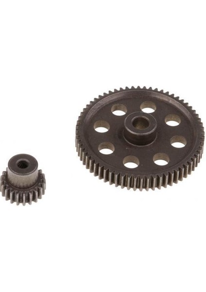 2x 11184 64T 11181 Motor Pinyon Dişlileri 21T 1.175MM 1/10 Hsp Rc Arabası