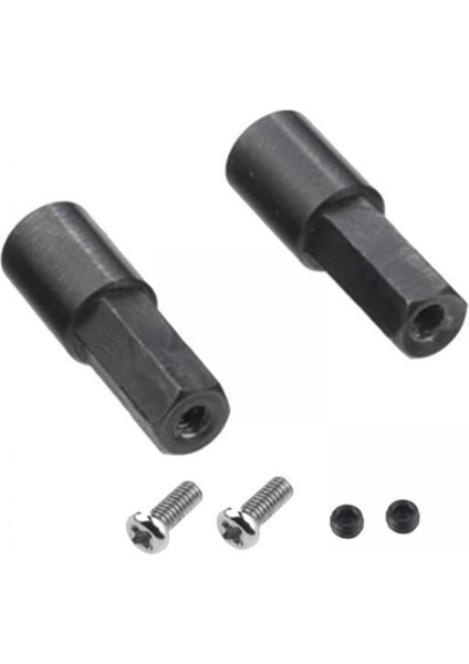 Wpl Için 2x 2x Metal Tekerlek Aks Mil Kupası D12C14 C24 Q62 Parçaları Için