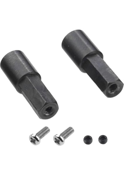 Wpl Için 2x 2x Metal Tekerlek Aks Mil Kupası D12C14 C24 Q62 Parçaları Için
