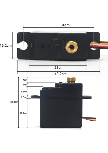 SG1603/1604 Araçlar Için Fırçalanmış Tam Metal Dijital Servo Paletli Araba Kamyonları(Yurt Dışından) fırsatları
