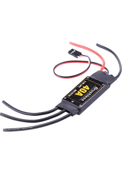1pc 2-4s 40A Fırçasız Esc Bec 5V/ 3A Rc Fpv Quadcopter Helikopteri Için