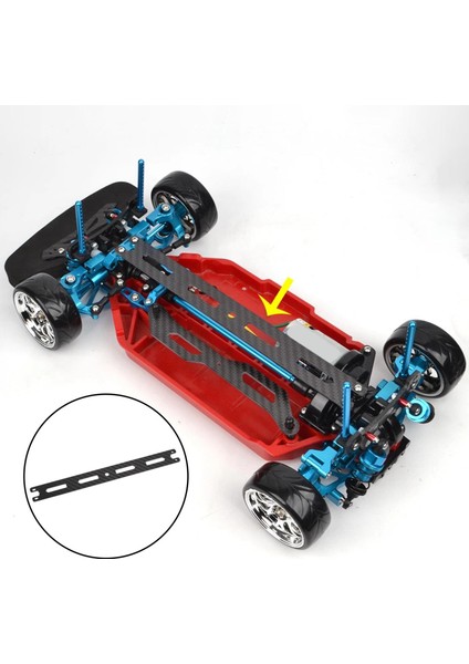 1:10 Rc Arabası Için Karbon Fiber Dayanıklı Aksesuar Hafif (Yurt Dışından)