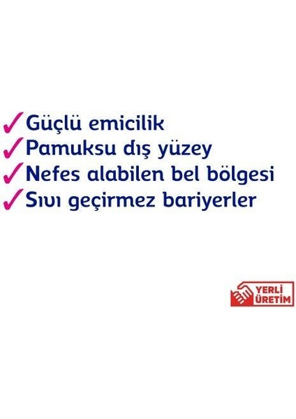 Emici Külot Hasta Bezi M Beden 30 Adet