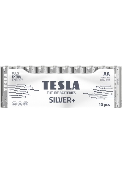 Silver+ Serisi  Aa Alkalin Pil (Kalem Pil) Geleceğin Pilleri