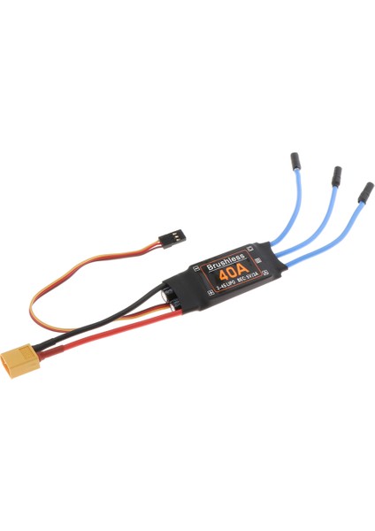 40A Fırçasız Esc Motor XT60 Fiş Rc Helikopter Oyuncak Bileşenleri (Yurt Dışından)