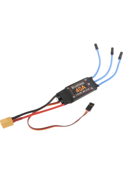 40A Fırçasız Esc Motor XT60 Fiş Rc Helikopter Oyuncak Bileşenleri (Yurt Dışından)