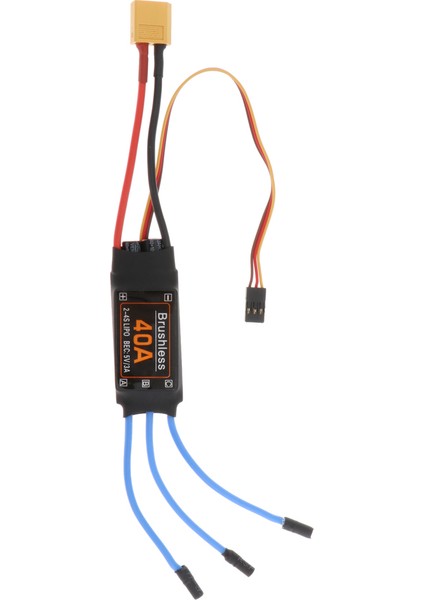 40A Fırçasız Esc Motor XT60 Fiş Rc Helikopter Oyuncak Bileşenleri (Yurt Dışından)