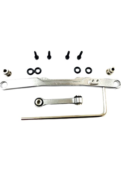 Eksenel SCX24 Için Direksiyon Çubuğu 1:24 Uzaktan Kumanda Arabası Yedek Yedek Parça (Yurt Dışından)