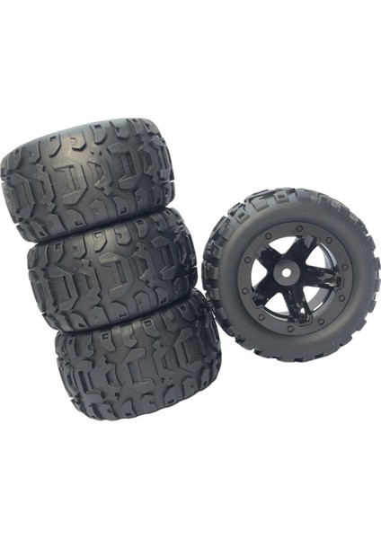 4x Rc Araba Lastikleri 1/16 1/12 1/14 Kamyon Aksesuarları Modifikasyonu Siyah Hbx Için Yükseltme Tekerleği (Yurt Dışından) modelleri
