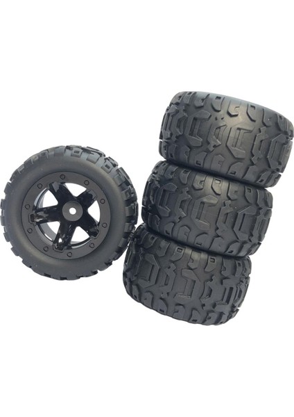 4x Rc Araba Lastikleri 1/16 1/12 1/14 Kamyon Aksesuarları Modifikasyonu Siyah Hbx Için Yükseltme Tekerleği (Yurt Dışından) fırsatları