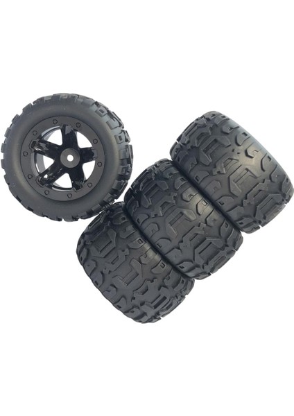 4x Rc Araba Lastikleri 1/16 1/12 1/14 Kamyon Aksesuarları Modifikasyonu Siyah Hbx Için Yükseltme Tekerleği (Yurt Dışından) indirimleri