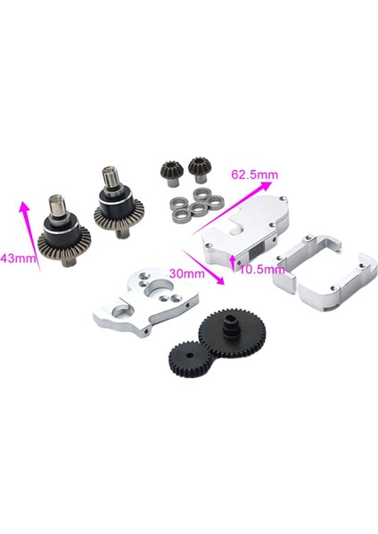 Wltoys Için Parçaları Yükseltme 144001 144002 1/14 Tırmanma Araba Parçaları Değiştirme (Yurt Dışından)
