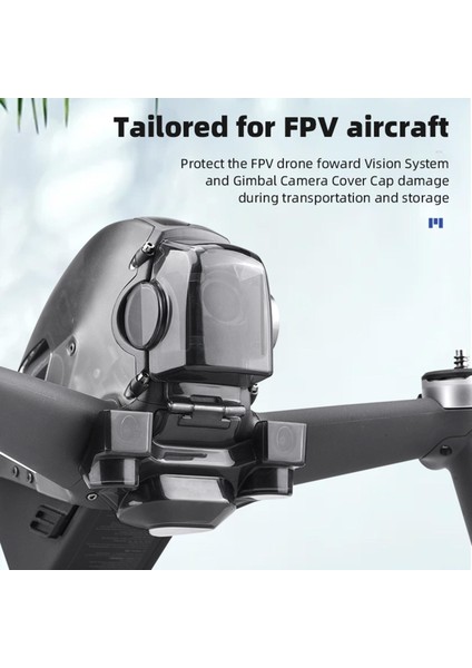 Gimbal Kamera Lens Aşağı Görünüm Koruyucu Kapak Fpv Parçaları Için Toz Geçirmez (Yurt Dışından)