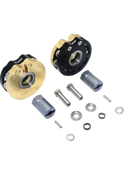 Eksenel SCX10 & SCX10 Iı Parçalar Sarkaç Tekerlek Aks Ağırlığı + 21MM Hex A (Yurt Dışından)