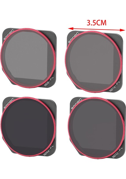 4pcs Nd8-Pl ND16-PL ND32-PL ND64-PL 3 Uçak Aksesuarı Için (Yurt Dışından) modelleri